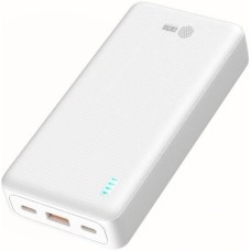 CACTUS Мобильный аккумулятор CS-PBFSEA-20000 20000mAh 22.5W 4.5A USB-A/2xUSB-C белый