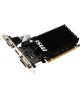 Видеокарта MSI nVidia GeForce GT 710 , GT 710 2GD3H LP, 2ГБ, DDR3, Low Profile