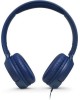 Наушники-гарнитура JBL TUNE 500 BLUE (JBLT500BLU)