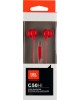 Наушники вкладыши проводные JBL C50HI RED (JBLC50HIRED)
