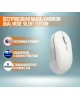 Мышь беспроводная XIAOMI Mi Dual Mode Wireless Mouse Silent Edition White WXSMSBMW02 (HLK4040GL)