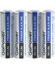 Элементы питания GOPOWER (00-00017748) LR6 AA BOX20 SHRINK 4 ALKALINE 1.5V