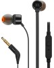 Наушники вкладыши проводные JBL TUNE 110 BLACK (JBLT110BLK) [ПИ]