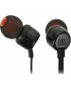 Наушники вкладыши проводные JBL TUNE 110 BLACK (JBLT110BLK) [ПИ]