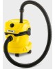 KARCHER Строительный пылесос WD 2 Plus V-12/4/18 1000Вт (уборка: сухая/сбор воды) желтый