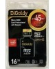 Карта памяти DIGOLDY 16GB microSDHC Class 10 UHS-1 Extreme [DG016GCSDHC10UHS-1-ElU1 w]