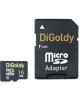 Карта памяти DIGOLDY 16GB microSDHC Class 10 UHS-1 Extreme [DG016GCSDHC10UHS-1-ElU1 w]
