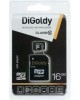Карта памяти DIGOLDY 16GB microSDHC Class 10 UHS-1 Extreme [DG016GCSDHC10UHS-1-ElU1 w]