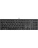 A4TECH Клавиатура Fstyler FX60 серый USB slim LED (FX60 GREY / NEON)