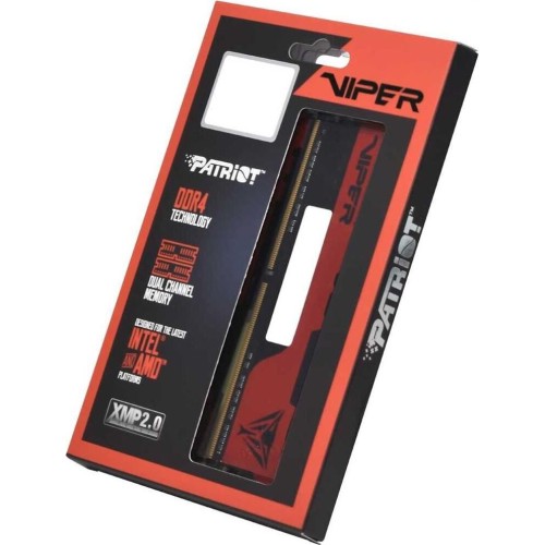 PATRIOT Модуль памяти DIMM DDR4-4000 32GB (16GBx2) PVE2432G400C0K PATRIOT Модуль памяти DIMM DDR4-4000 32GB (16GBx2) PVE2432G400C0K