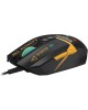 A4TECH Мышь проводная Bloody W63 Max Renegade, игровая, оптическая, 12000dpi, черный и рисунок