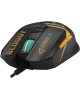 A4TECH Мышь проводная Bloody W63 Max Renegade, игровая, оптическая, 12000dpi, черный и рисунок