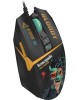 A4TECH Мышь проводная Bloody W63 Max Renegade, игровая, оптическая, 12000dpi, черный и рисунок