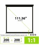 CACTUS Экран TriExpert CS-PSTE-200x200-BK, 200х200 см, 1:1, напольный черный