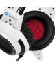 OKLICK Наушники с микрофоном Оклик HS-G300 ARMAGEDDON белый/черный 2.2м мониторные оголовье (361558)