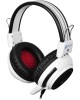 OKLICK Наушники с микрофоном Оклик HS-G300 ARMAGEDDON белый/черный 2.2м мониторные оголовье (361558)