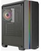 AEROCOOL Корпус MIDITOWER ATX W/PSU 12cm ARGB Fan black GENESIS-G-BK-v2