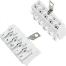 REXANT (07-6217-2) КСП 5-ТИ ПРОВОДНАЯ С ЗАЗЕМЛЕНИЕМ И С МОНТАЖНЫМИ НОЖКАМИ, БЕЛАЯ