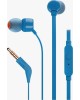 Наушники вкладыши проводные JBL TUNE 110 BLUE (JBLT110BLU) [ПИ]
