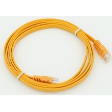 NONAME Патч-корд cat.5E stranded molded 1.5м желтый RJ-45 (m)-RJ-45 (m)