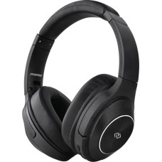 DIGMA Наушники BT-20 ANC, Bluetooth, накладные, черный [bt20]