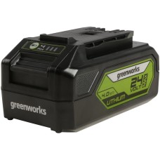 GREENWORKS Батарея аккумуляторная G24USB4, 24В, 4Ач, Li-Ion [2939307]
