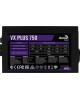 Блок питания AEROCOOL VX PLUS 750W, 750Вт, 120мм, черный, retail vx-750 plus
