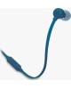 Наушники вкладыши проводные JBL TUNE 110 BLUE (JBLT110BLU) [ПИ]