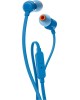Наушники вкладыши проводные JBL TUNE 110 BLUE (JBLT110BLU) [ПИ]