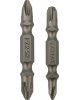 Набор бит KRANZ (KR-92-0453) Мини-набор бит двусторонних PZ2xPZ2, PZ1xPZ3-50 мм (2 биты на блистере)