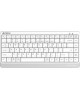 A4TECH Клавиатура Fstyler FBK11, USB, Bluetooth/Радиоканал, белый серый [fbk11 white]