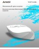 A4TECH Мышь проводная Fstyler FM10S, оптическая, USB, 1600dpi, белый и серый [fm10s usb white]