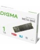 DIGMA Накопитель SSD PCIe 4.0 x4 1TB DGSM4001TM6ET Meta M6E M.2 2280