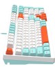 A4TECH Клавиатура Fstyler FS300, USB, белый [fs300 panda snorklening]