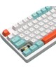 A4TECH Клавиатура Fstyler FS300, USB, белый [fs300 panda snorklening]