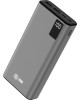 CACTUS Мобильный аккумулятор CS-PBFSFA-20000 20000mAh 22.5W 4.5A 2xUSB-A/USB-C серый