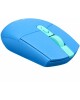 LOGITECH Мышь беспроводная G304 Lightspeed, игровая, радио, оптическая, USB, 12000dpi, синий [910-006016]
