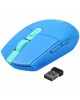LOGITECH Мышь беспроводная G304 Lightspeed, игровая, радио, оптическая, USB, 12000dpi, синий [910-006016]