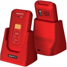 Телефон мобильный MAXVI E5 up Red