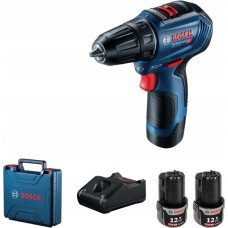 BOSCH Дрель-шуруповерт GSR 12V-30 аккум. патрон:быстрозажимной (кейс в комплекте) (06019G9000)