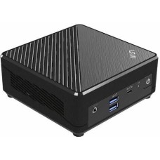 MSI Неттоп Cubi N ADL-018RU N200 (1) 4Gb SSD128Gb UHDG Windows 11 Pro 2xGbitEth WiFi BT 65W черный (9S6-B0A911-211)