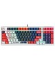 A4TECH Клавиатура Bloody S98 Sports Navy BLMS Plus, USB, синий + белый [s98 sports navy blms red plus]