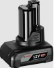 BOSCH Батарея аккумуляторная GBA Professional 12В 6Ач Li-Ion (1600A00X7H)