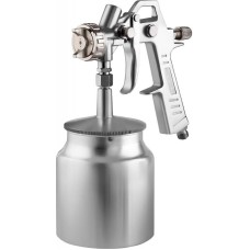 STAYER Краскораспылитель Master 06472-1.5 225л/мин соп.:1.5мм бак:0.75л серебристый
