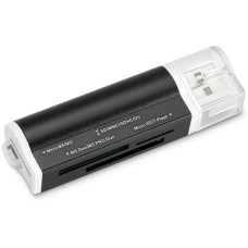 карт-ридер BURO Устройство чтения карт памяти USB2.0 BU-CR-3101 черный