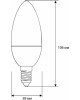 Лампа светодиодная CAMELION LED8-C35/830/E14 (Эл.лампа светодиодная 3000К)