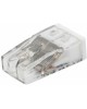 Клемма REXANT (07-3211-5) Экспресс-клемма СМК 2273-202, 2-проводная 0.5-2.5 мм , прозрачная, блистер (5 шт./уп.)