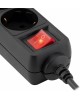 PC PET AP01006-1.8-B 1.8м (5 розеток) черный (пакет ПЭ)