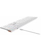 A4TECH Клавиатура Fstyler FX50, USB, белый [fx50 white]
