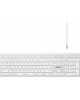 A4TECH Клавиатура Fstyler FX50, USB, белый [fx50 white]
